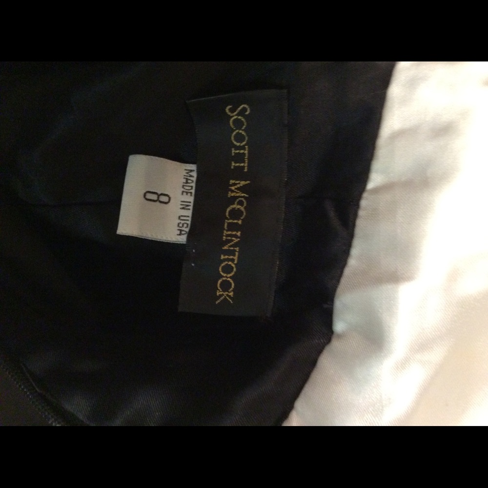 Stunning Vintage Scott McLintock Cocktail Dress - Picture 8 of 8